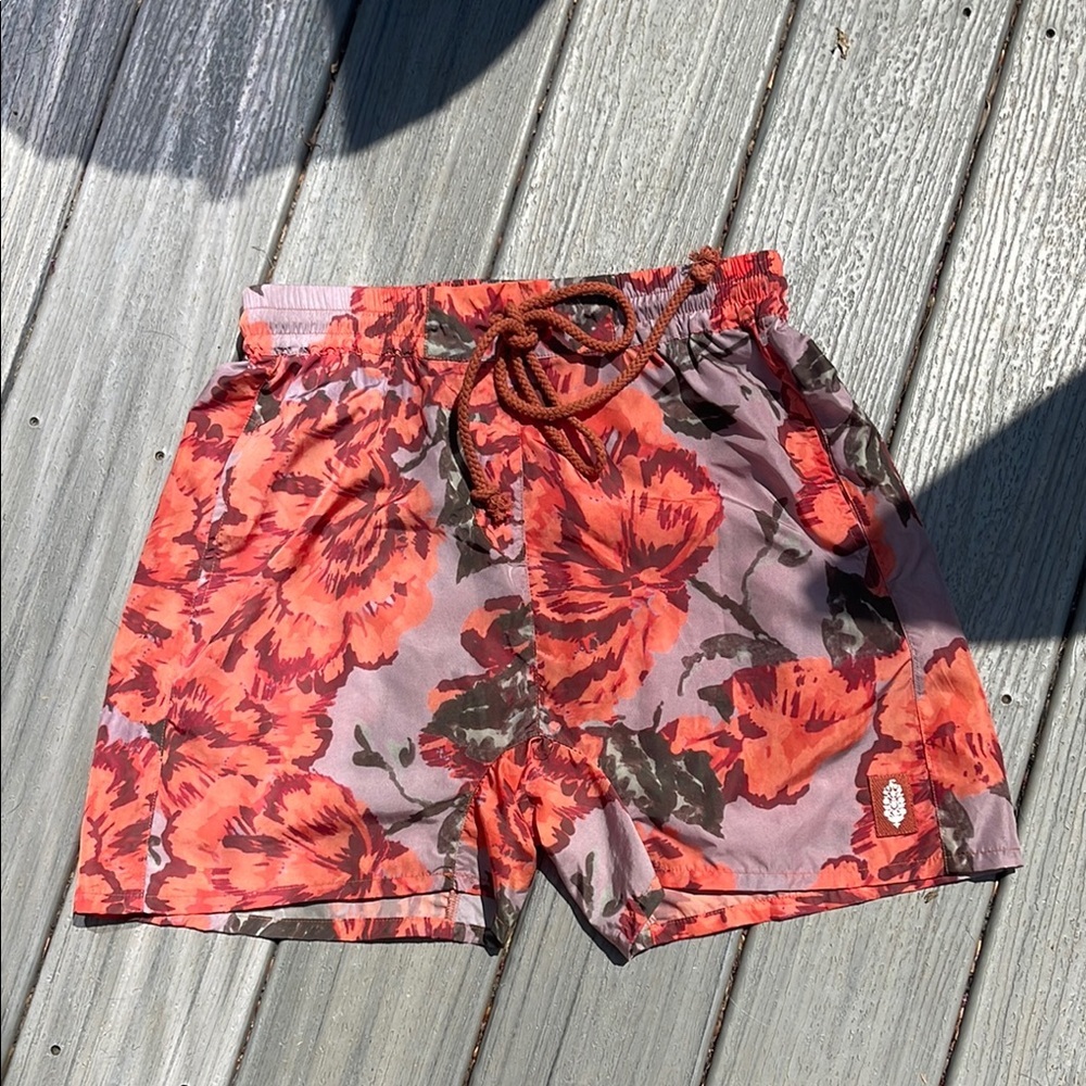 NWOT Free People Movement The Switchback Shorts in Water Color Print size M - Picture 4 of 13